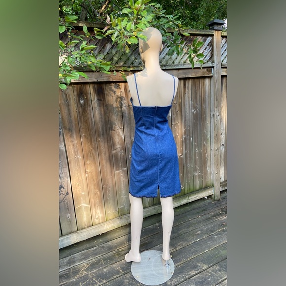 100% Cotton Blue Denim Dress - Picture 13 of 13